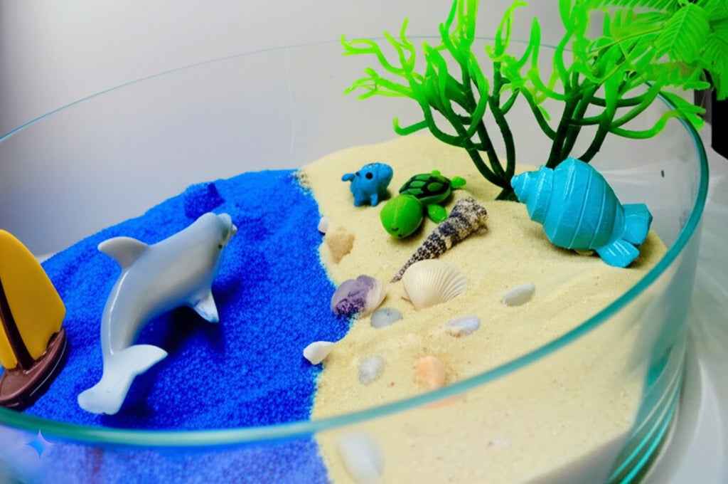 Beach Theme Scenarium DIY Kit