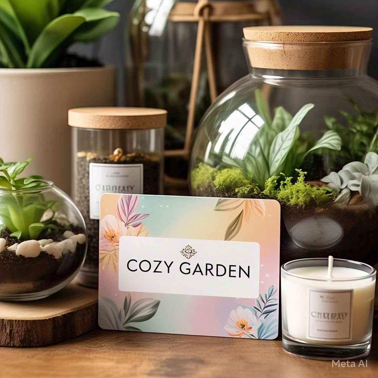 Cozy Garden Gift Card - A Thoughtful Gift