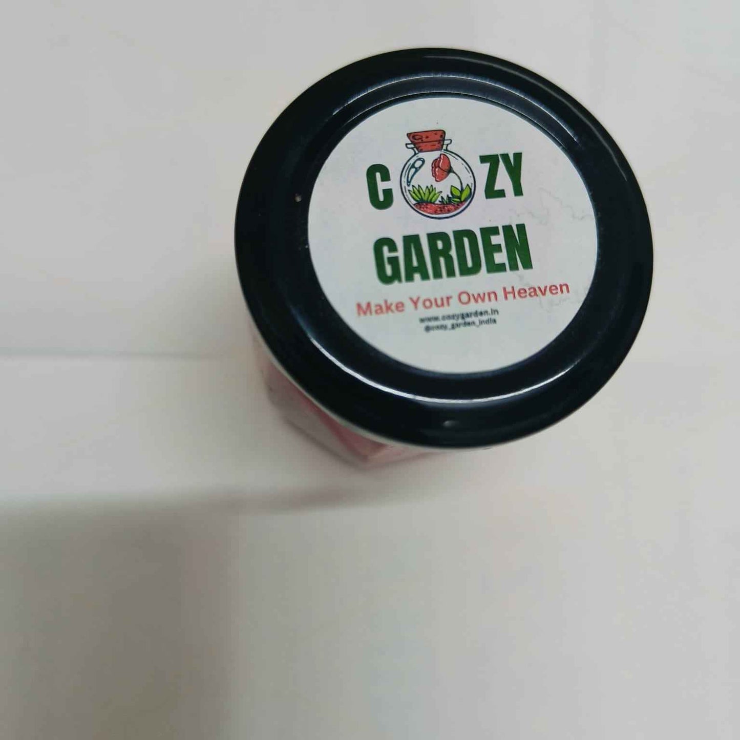 Strawberry Jar Candle by Cozy Garden – Sweet Scented Gift for Valentine's Day