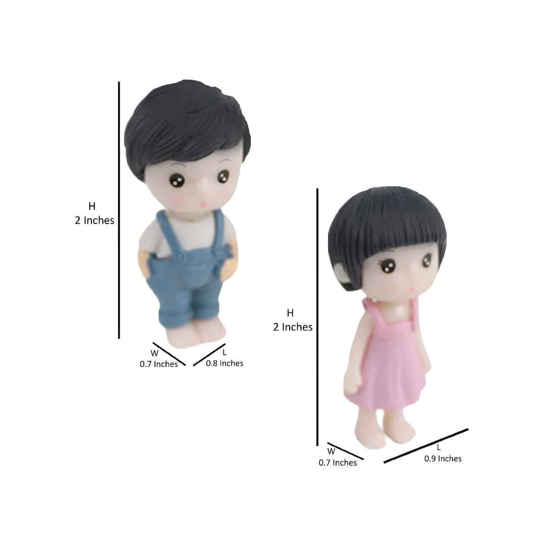 Cute Couple Miniature - A Cute Gift & Desk Decor