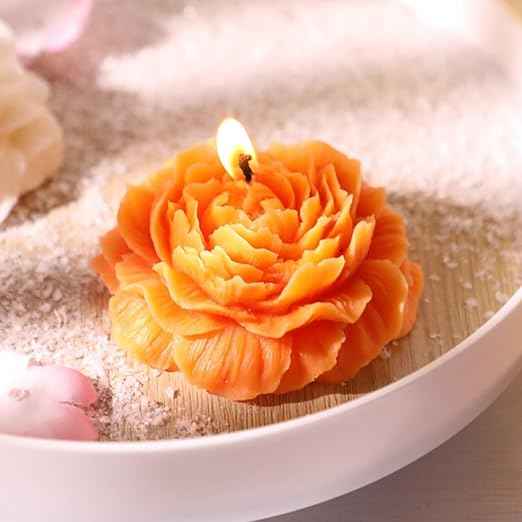 Premium Rose Scented Candle Set of 2 – A Luxurious Touch of Romance