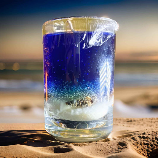 Sandy Beach Premium Scented Candle – Bring the Tranquility of the Coast to Your Home