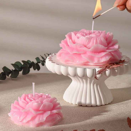 Premium Rose Scented Candle Set of 2 – A Luxurious Touch of Romance