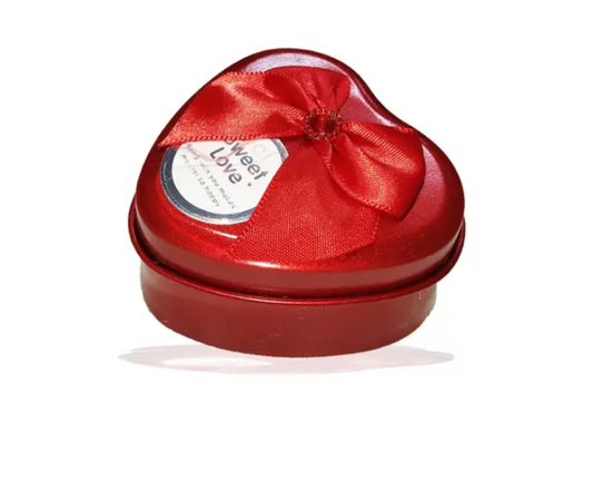 Red Heart-Shaped Scented Candle by Cozy Garden – Perfect Valentine's Gift - COZY GARDEN