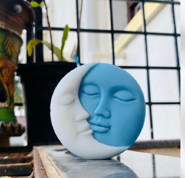 Exquisite Sun & Moon Scented Candle - COZY GARDEN