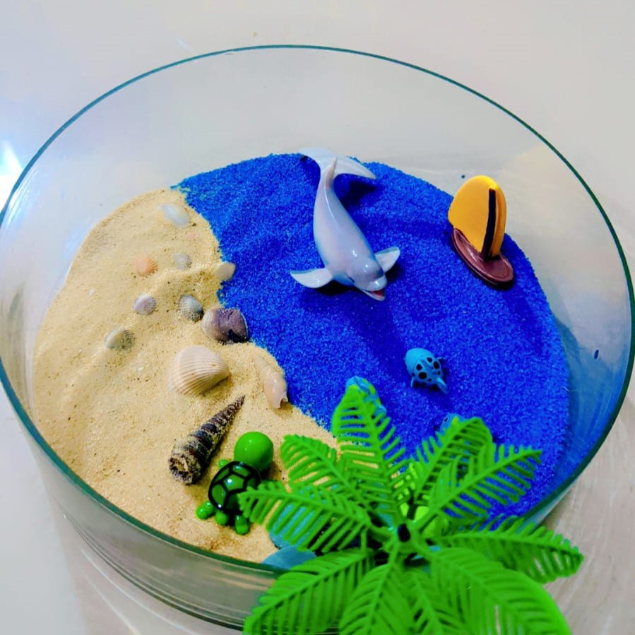 Beach Theme Scenarium DIY Kit - COZY GARDEN