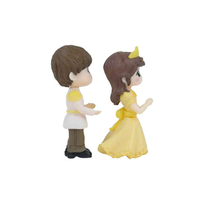 Cute Wedding Dress Couple Miniature - Cake Topper, Gift & Decor