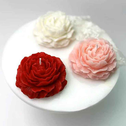 Premium Rose Scented Candle Set of 2 – A Luxurious Touch of Romance